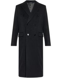 Dolce & Gabbana - Wool Coat - Lyst