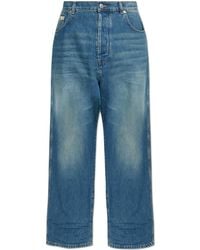 Moschino - Jeans With A 'Vintage' Effect - Lyst