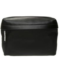 DSquared² Branded Belt Bag - Black