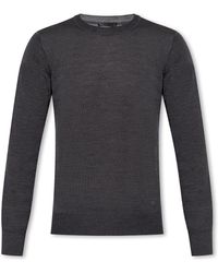 Emporio Armani - Wool Sweater - Lyst
