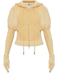 KNWLS - Velour Sweatshirt 'Paris' - Lyst