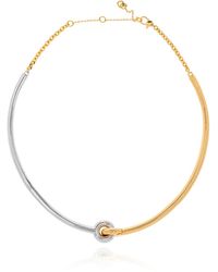 Kate Spade - Brass Necklace - Lyst