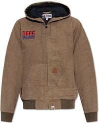 A Bathing Ape - Hooded Jacket - Lyst