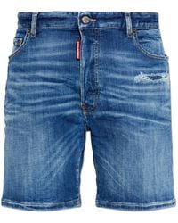 DSquared² - 'Marine' Denim Shorts - Lyst