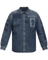 DIESEL - Denim Shirt 'D-Simply-S14' - Lyst