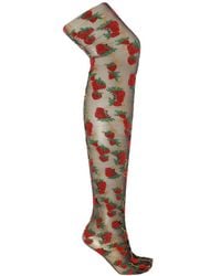 Gucci Patterned Tights - Black
