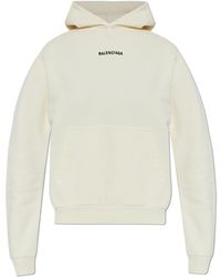 Balenciaga - Sweatshirt With Embroidered Logo - Lyst