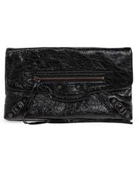 Balenciaga - Leather Bag 'Le City Clutch Small' - Lyst