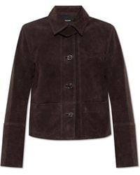 Zadig & Voltaire - Suede Jacket 'Lessa' - Lyst