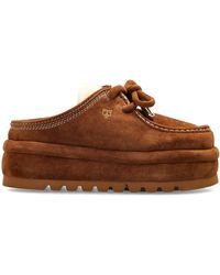 Naked Wolfe - Suede Platform Shoes 'Blizzard' - Lyst