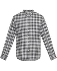 Officine Generale - Cotton Shirt - Lyst