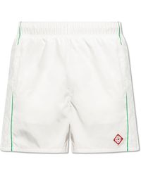 Casablancabrand - Shorts With Logo, - Lyst