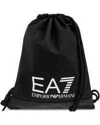 EA7 - Backpack With Logo - Lyst