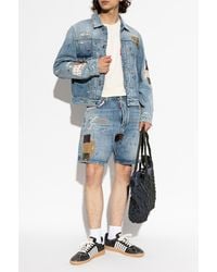 DSquared² - 'Boxer' Denim Shorts - Lyst