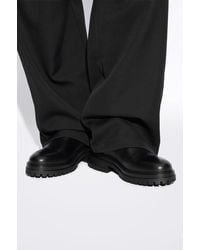 Gianvito Rossi - Leather Ankle Boots Chester - Lyst