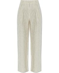 Posse - Linen Trousers "mackenzie", - Lyst