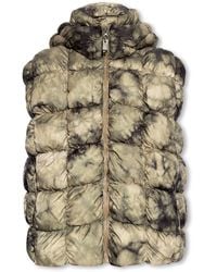 DIESEL - ‘W-Ralle-Sl’ Quilted Vest - Lyst