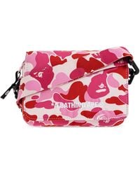 A Bathing Ape - Bag With Logo - Lyst