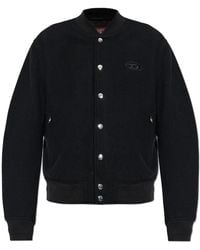 DIESEL - Wool Jacket 'J-Arry-Wrd' - Lyst
