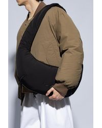 Bottega Veneta - Shoulder Bag With Logo Patch, - Lyst