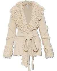 The Attico - Cardigan With Fringes - Lyst