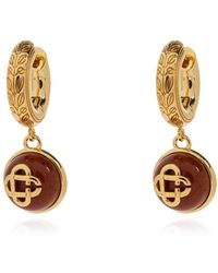 CASABLANCA - Earrings With Stone - Lyst