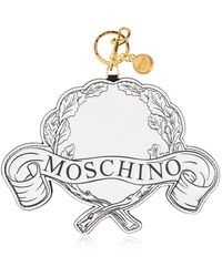 Moschino - Leather Keychain - Lyst