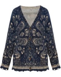 R13 - Cardigan With A Vintage Effect - Lyst