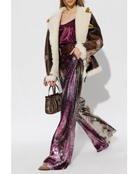 Etro - Trousers With Appliqués - Lyst