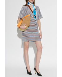 Marni - Dress With A Striped Pattern - Lyst