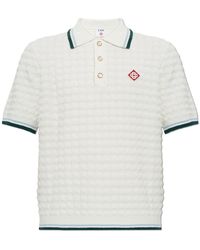 CASABLANCA - Polo Made Of Terry Cotton - Lyst