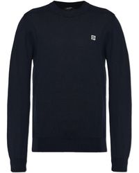 Balmain - Sweater With Logo - Lyst
