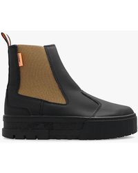 PUMA 'mayze Chelsea Pop Wns' Ankle Boots - Black