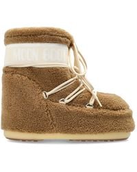 Moon Boot - 'Icon Low Fleece' Snow Boots - Lyst
