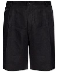 Dolce & Gabbana - Linen Shorts - Lyst