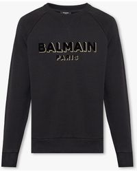 Balmain - Sweatshirt With Logo - Lyst