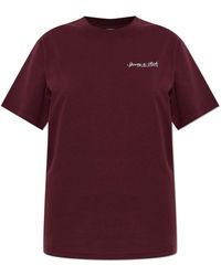 Sporty & Rich - T-Shirt From The "Beverly Hills Tennis" Collection - Lyst
