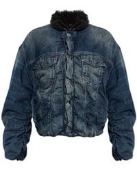 DIESEL - Insulated Jacket 'D-Curly-Fsj1' - Lyst