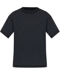 Balenciaga - T-Shirt With Crease Effect - Lyst