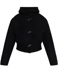 Jacquemus - Wool Jacket With Hood - Lyst