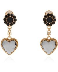 Dolce & Gabbana - Clip-On Earrings 'Sacro Cuore' - Lyst