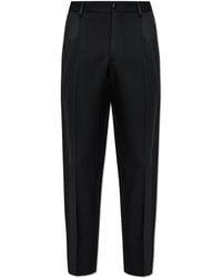 Dolce & Gabbana - Wool Tuxedo Trousers - Lyst