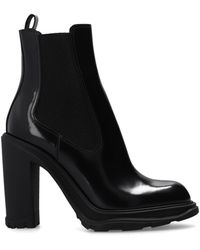 Alexander McQueen - Heeled Ankle Boots - Lyst