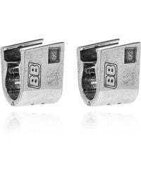 Balenciaga - Brass Earrings - Lyst