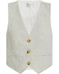 Forte Forte - Vest With Pockets - Lyst