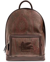 Etro - Backpack With Logo, - Lyst