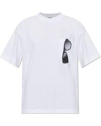Moschino - T-Shirt With Pocket - Lyst