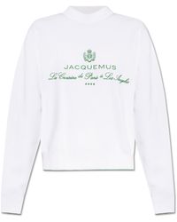 Jacquemus - Sweater With Logo - Lyst