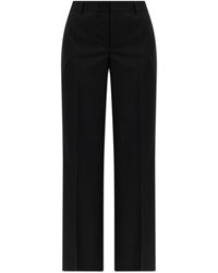 Moschino - Wool Trousers - Lyst