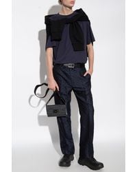 Givenchy - Wool Trousers With Crease - Lyst